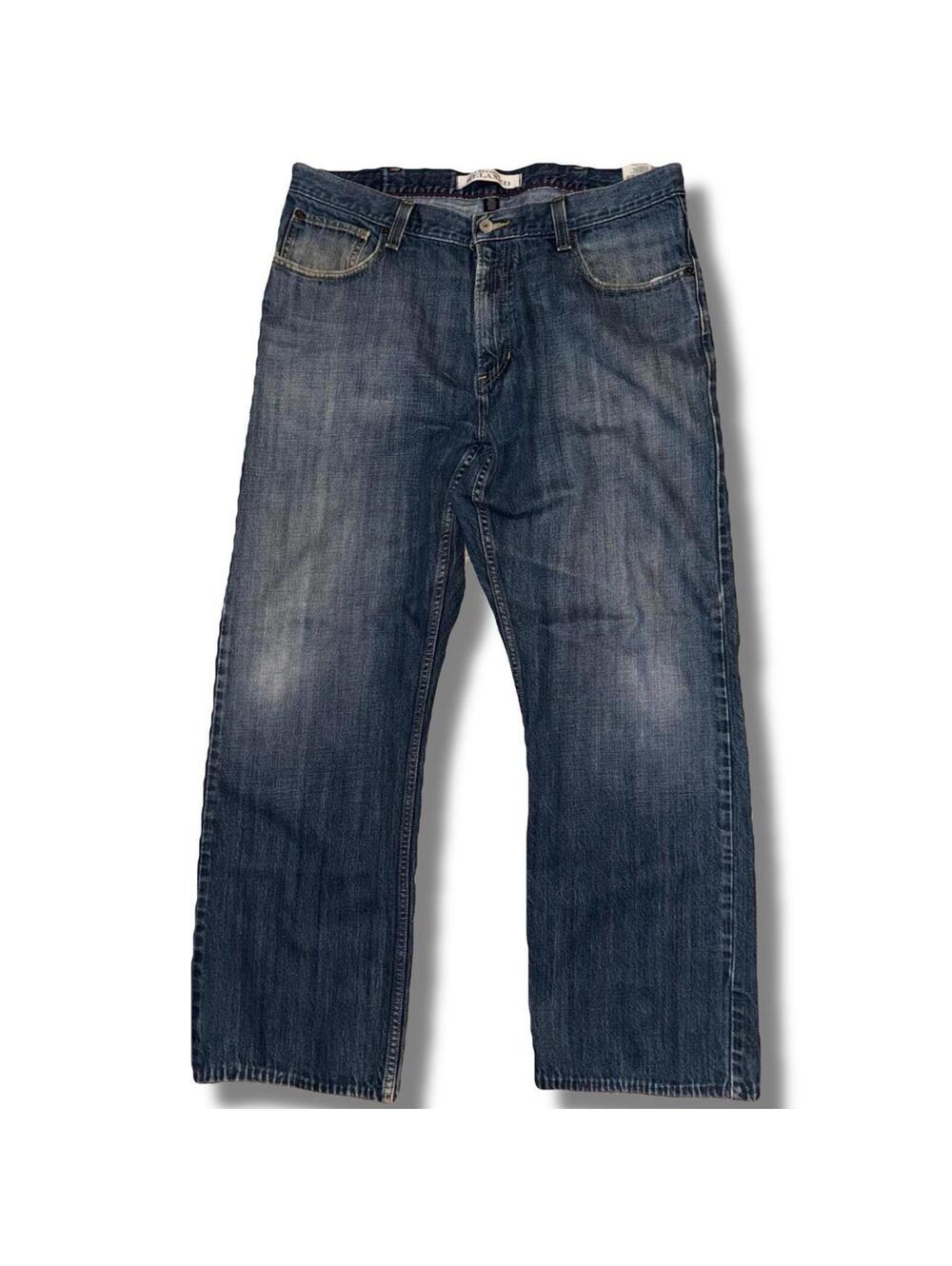 Vintage Y2K Tommy Hilfiger Denim indigo faded relaxed fit jeans - 38 x 28.5